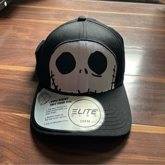 THE NIGHTMARE Before CHRISTMAS movie Jack SKELLINGTON MENS New SnapBack HAT Cap - Picture 1 of 6